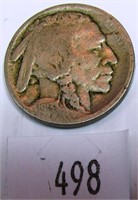 1913 D Type 1 Indian Head or Buffalo Nickel -  G4