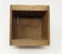 Wooden Box, 4 3/4" x 5"