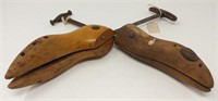 2) Wooden Shoe Stretchers