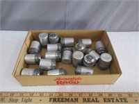 !9 Metal Film Containers with Lids
