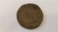 1872 Indian Head Cent Penny