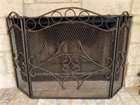 Wrought Iron Fireplace Screen