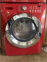 Red Frigidaire Affinity Front Load Washer