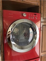 Red Frigidaire Affinity Dryer