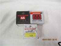 Western AA 3 Boxes of 25 Ct 20 GA Shotgun Shells