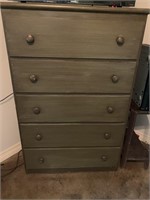 Painted 4 Drawer Chest of Drawers