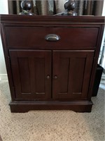 Wooden Nightstand. Matches lot #230,