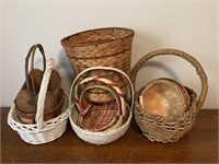 Collection of Baskets as pictured