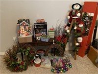 Lot of Indoor Christmas Decorations as pictured