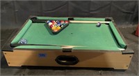 table top pool table set