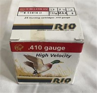 RIO .410 ga 3in 7.5 shot full box of 25