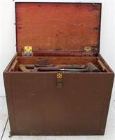 Vintage Tool Box with Tools #1