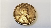 1909 S Lincoln Cent Wheat Penny