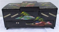 Japanese Style Painted Jewelry box