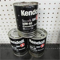 Kendall Quart Can Group Vintage