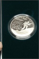 1991-p Proof Korean War Silver Dollar in OGP