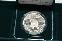 1992-p Proof Columbus Quincentenary Silver Dollar