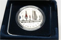 2010 Proof Disabled Veterans Silver Dollar in OGP