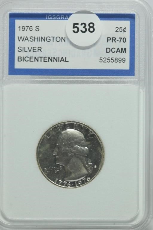 April 21 Online Only Coin & Collectibles auction