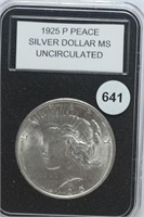 1925-p UNC Peace Dollar