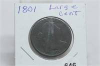 Set of 3 Large Cents 1801,1803,1818