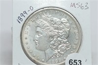 1899-o Morgan Dollar MS63