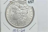 1897-s Morgan Dollar MS64 - Beautiful Coin!
