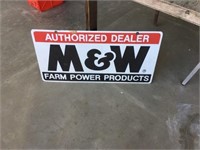 M&W Farm Sign (2 Sided)