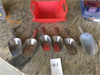 Vintage Aluminum Scoops