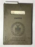 US Black Americana WWII Discharge Book