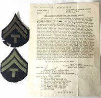 WWII Restricted Unit Citation of 3rd Battalion
