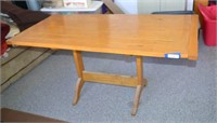 Wooden Table - Measures 28T x 59 3/4L x 28 3/4W