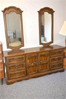 Dresser with 2 Mirrors - Brand is Stanley