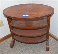 Wooden Side Table - Measures 23T x 25W x 16 Deep