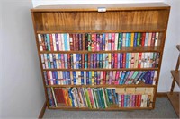 Wooden Book Shelf - Measures 46 1/2T x 4ft. L  x