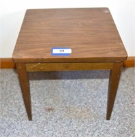 Small Table - Measures 14 3/4T x top is 16 x 16