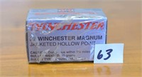 50 Rounds of 22 Winchester Magnum Jacketed Hollow