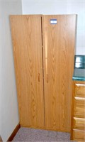 Storage Cabinet - NOT solid wood - Measures 69
