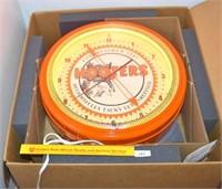 Hooter's Neon Clock - appears to be New In Box