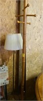 Coat Rack, Floor Lamp