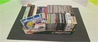 Music CDs, VHS tapes, Cassette Tapes