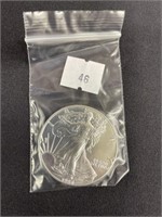 1988 1 Oz Pure Silver American Eagle Coin, Mint