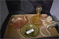 Collectible Glassware Lot Incl.Carnival Glass