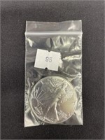 1988 1 Oz Pure Silver American Eagle Coin, Mint