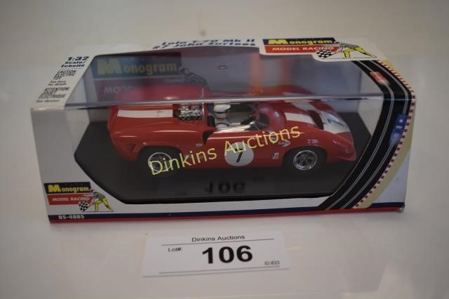 Slot Cars and Collectibles Auction (Bidding ends 7PM)