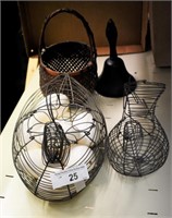 Wire  Baskets, Bell