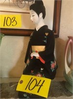 Ceramic Japanese lady