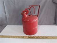Vintage Metal Red Gas Can