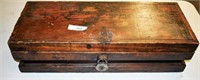 Vintage Large Wood Carpenters Box