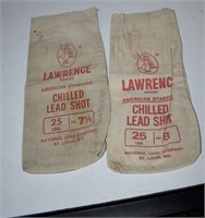 Pair of Lawrence 25 lb. Shot Bags
